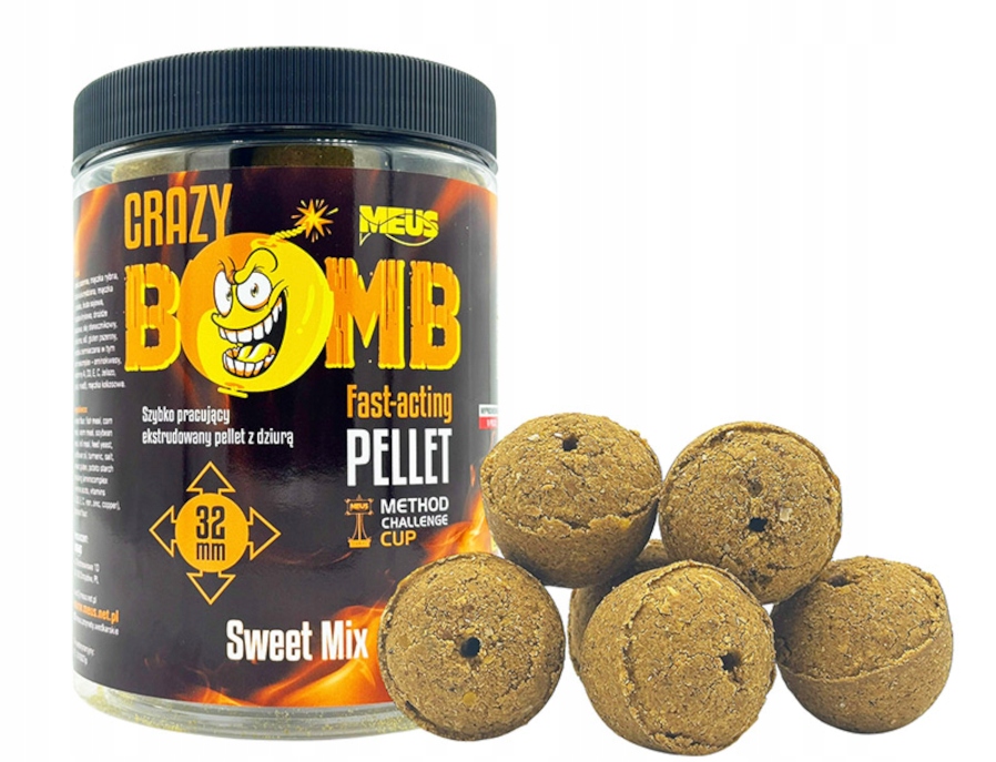 Pellet crazy bomb 32mm sweet mix