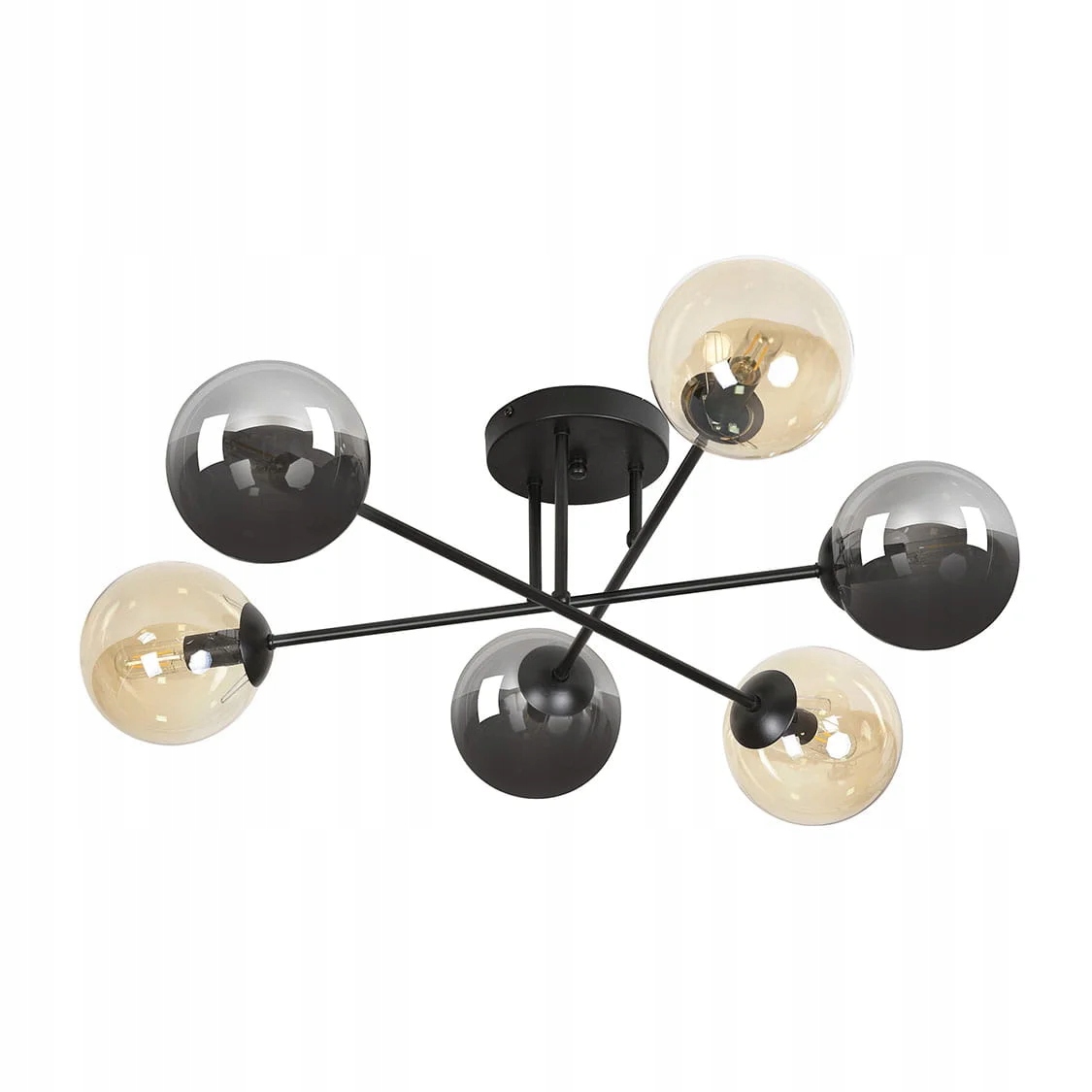 Závěsná lustrová lampa Emibig 6xE14 40W Brendi 6B