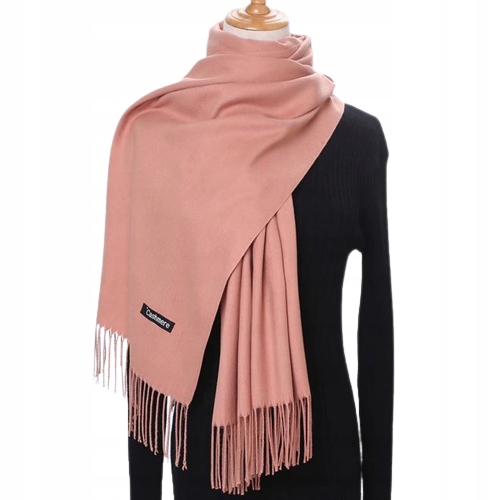 

Modny Damski Szal Chusta XL Szalik Róż