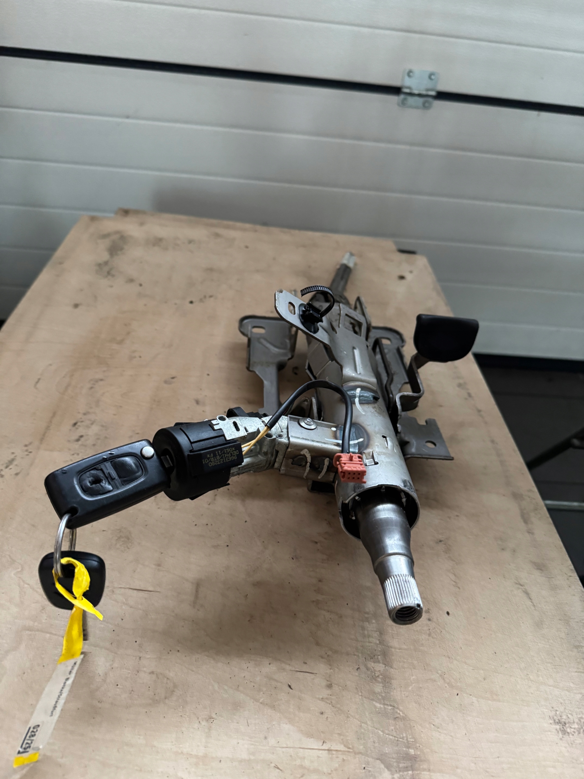 PEUGEOT PARTNER II LIFT C3 ignition key 9663123280