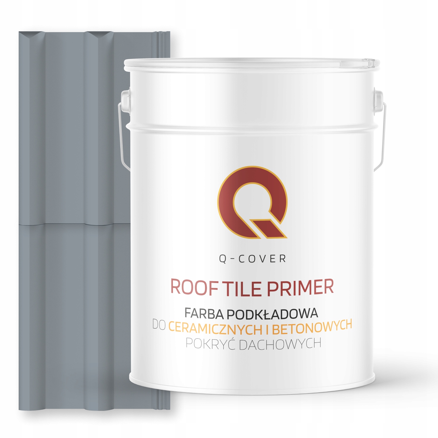 Podkladová Farba Na Keramickú Strechu Šedá Modrá Ral 7001 Mat 10 L