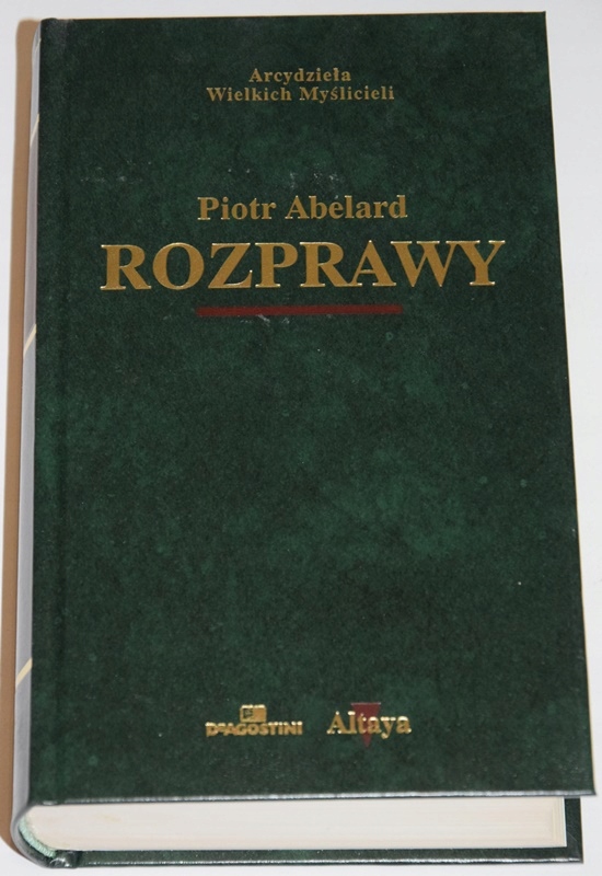 PIOTR ABELARD, ROZPRAWY