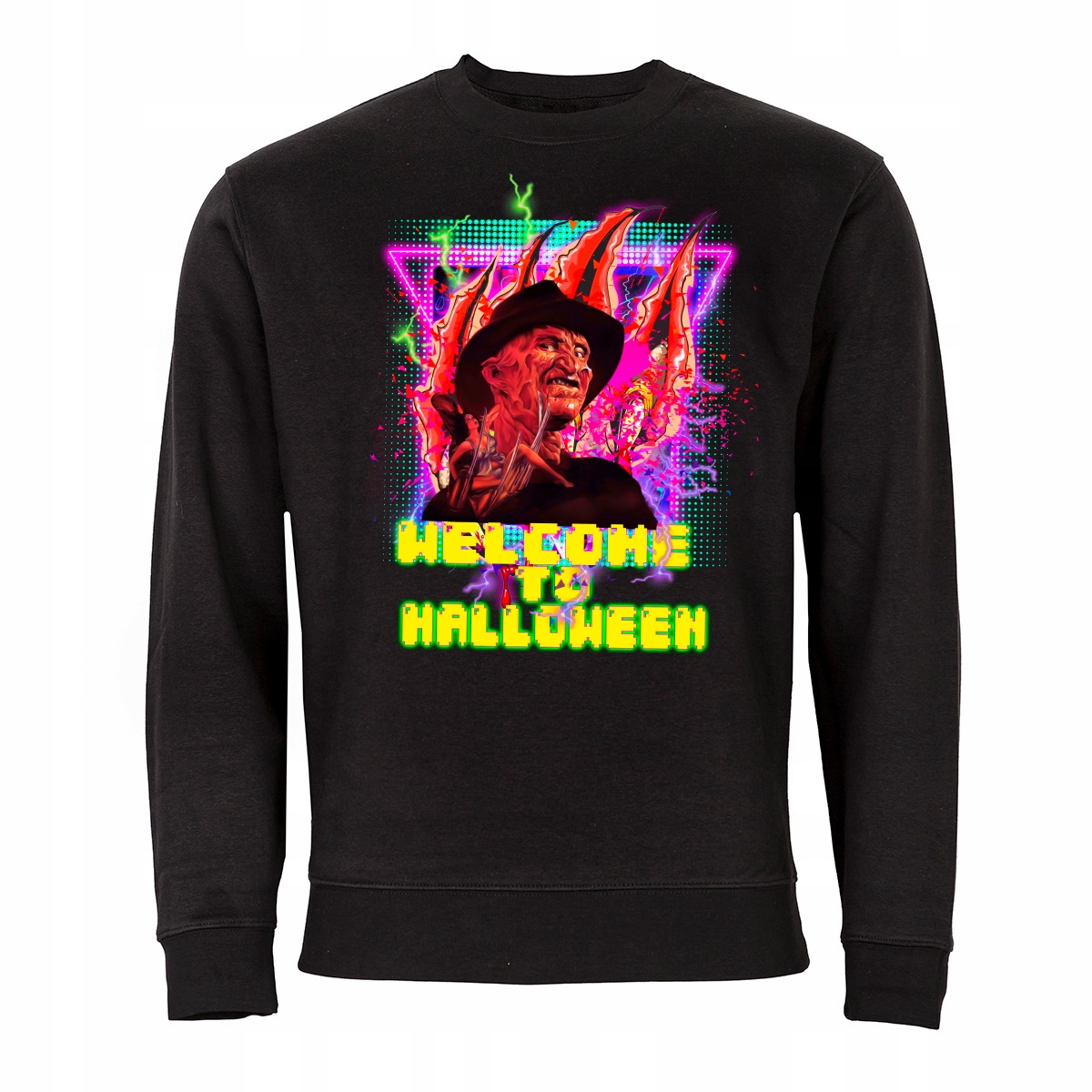

Bluza Filmowa Na Halloween Horror Freddy Krueger