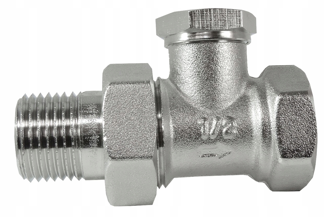 

Zawór Grzejnik. Ze Śrubunkiem Prosty Powrotny 1/2'