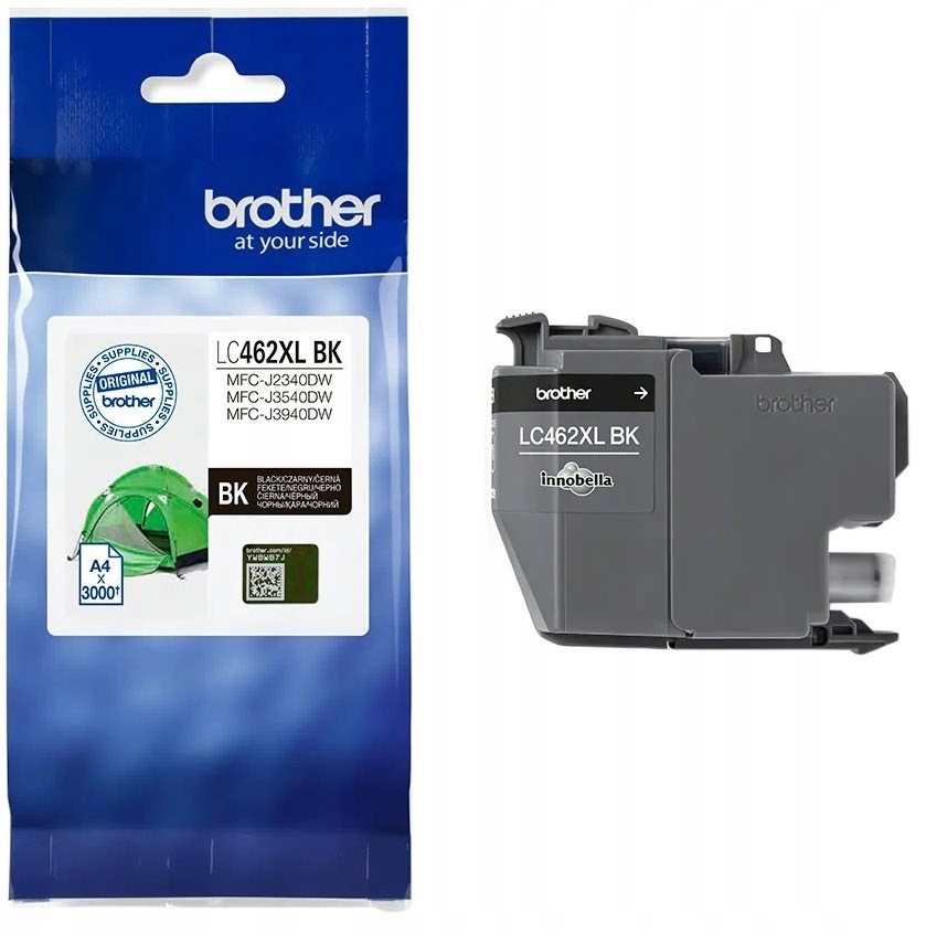 Tusz Brother LC462XLBK Czarny