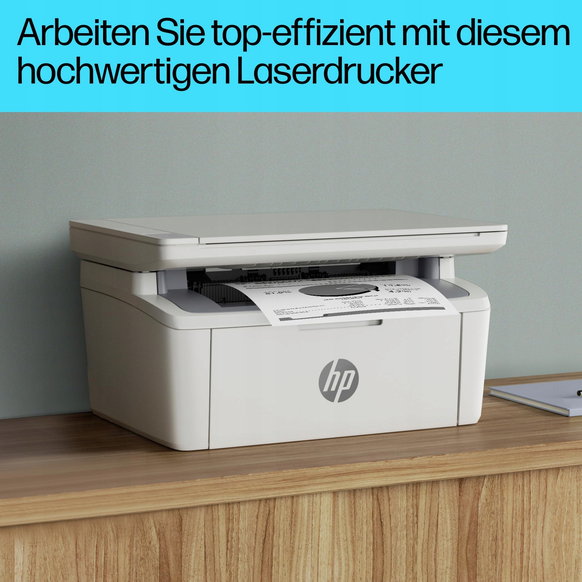 HP LaserJet MFP M140w wielofunkcyjna drukarka laserowa WI FI — miniatura 8