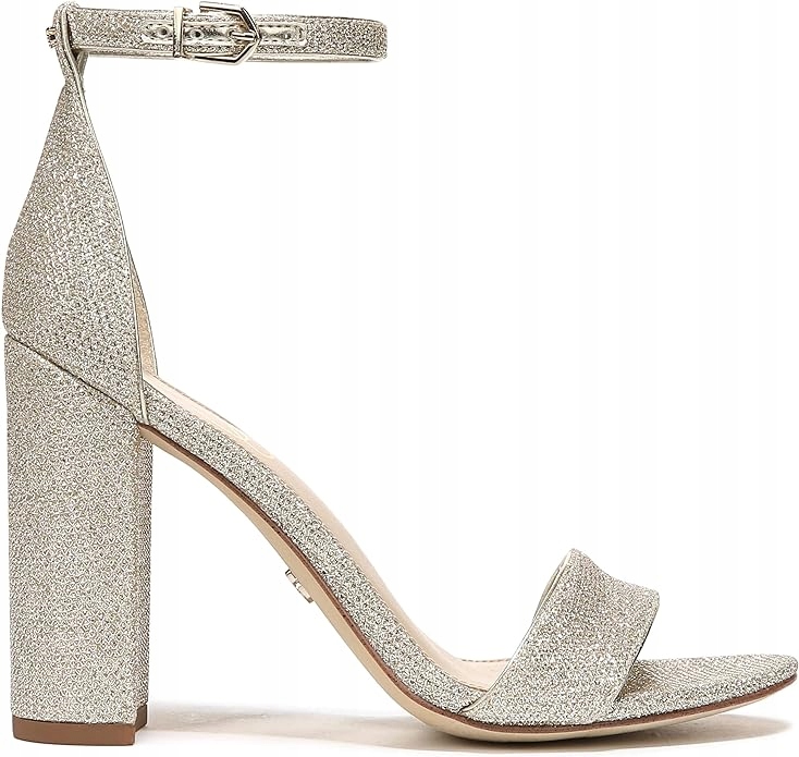 Sam Edelman Dámské Zlaté Sandály S Podpatkem 37 Žbg