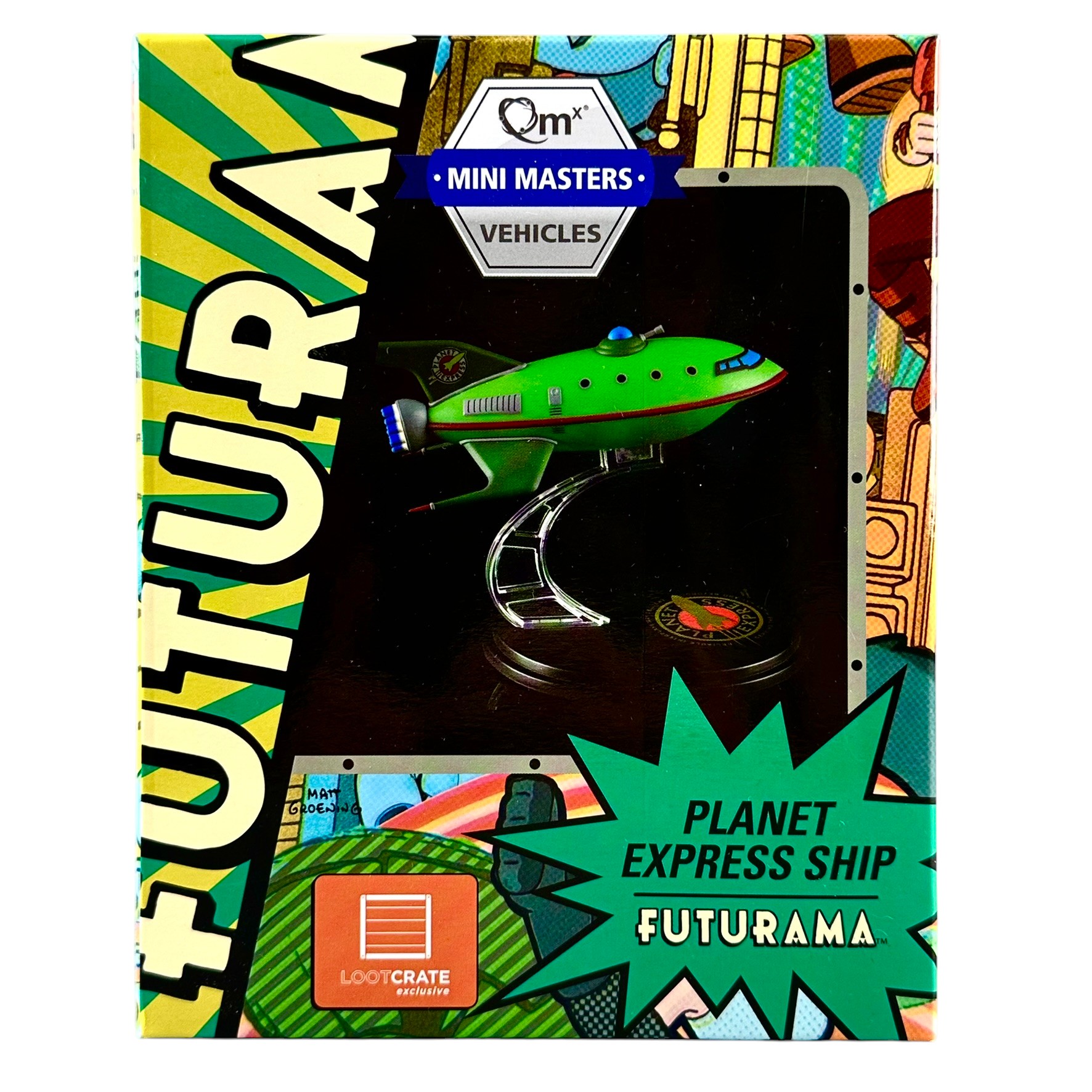 Futurama: Planet Express Ship Figurka Model Diorama Nowa