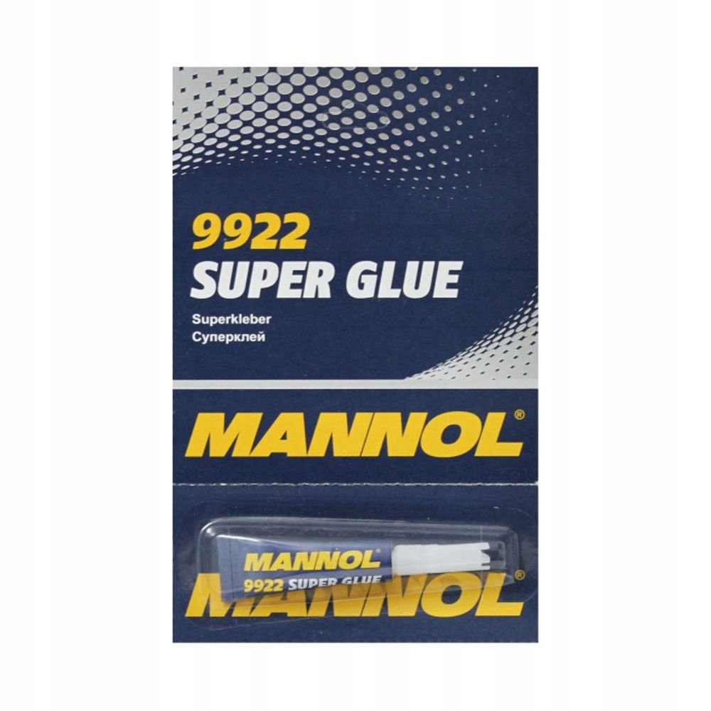 

Mannol 9922 Glue Klej Uniwersalny 3g xxxxx