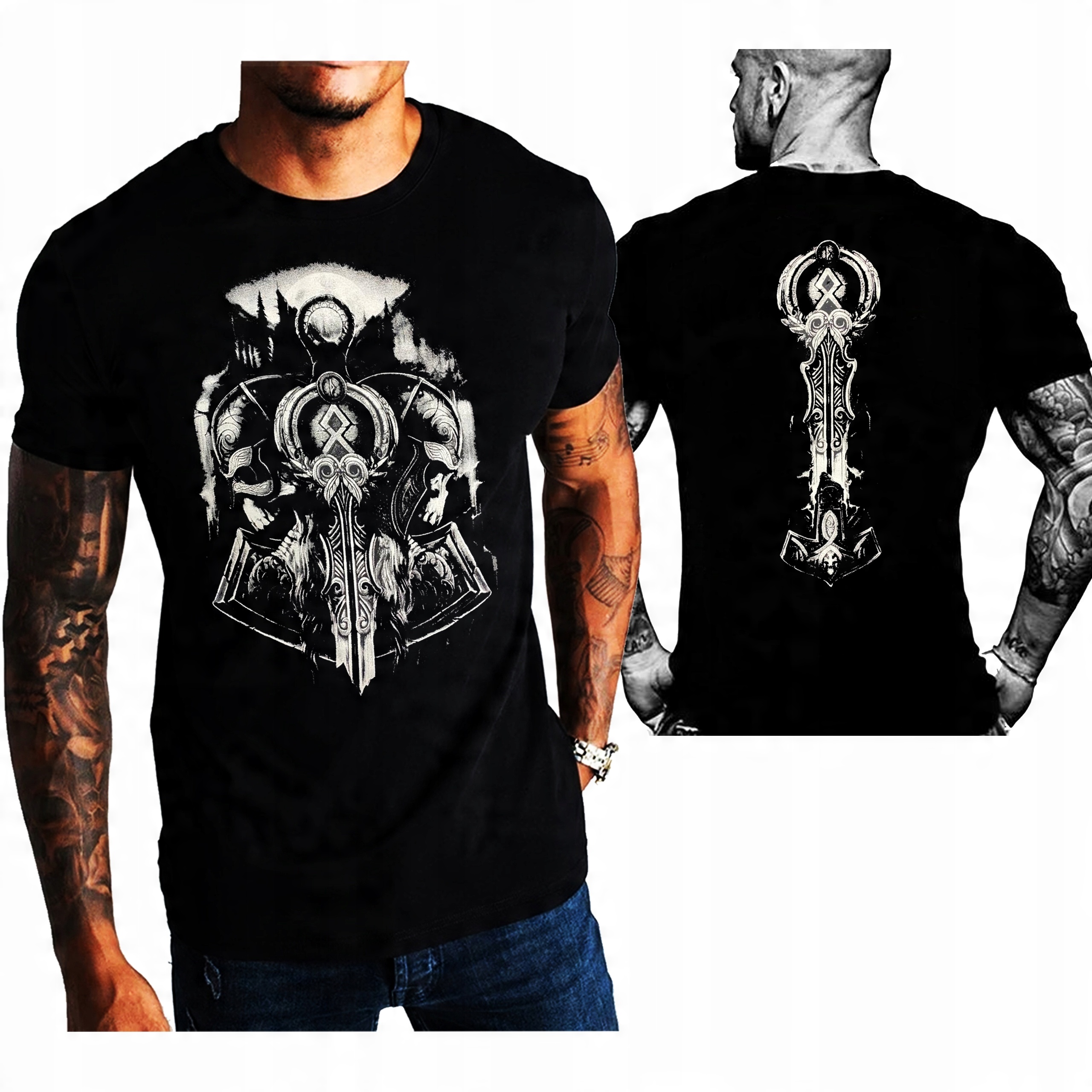 

Koszulka T-shirt Vikings Wikingowie Valhalla 3XL