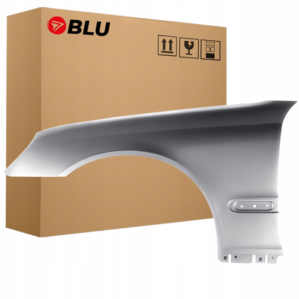 Blu Blatník Mercedes C W203 744 levý stříbrný 00-07 přední BrillantSilber