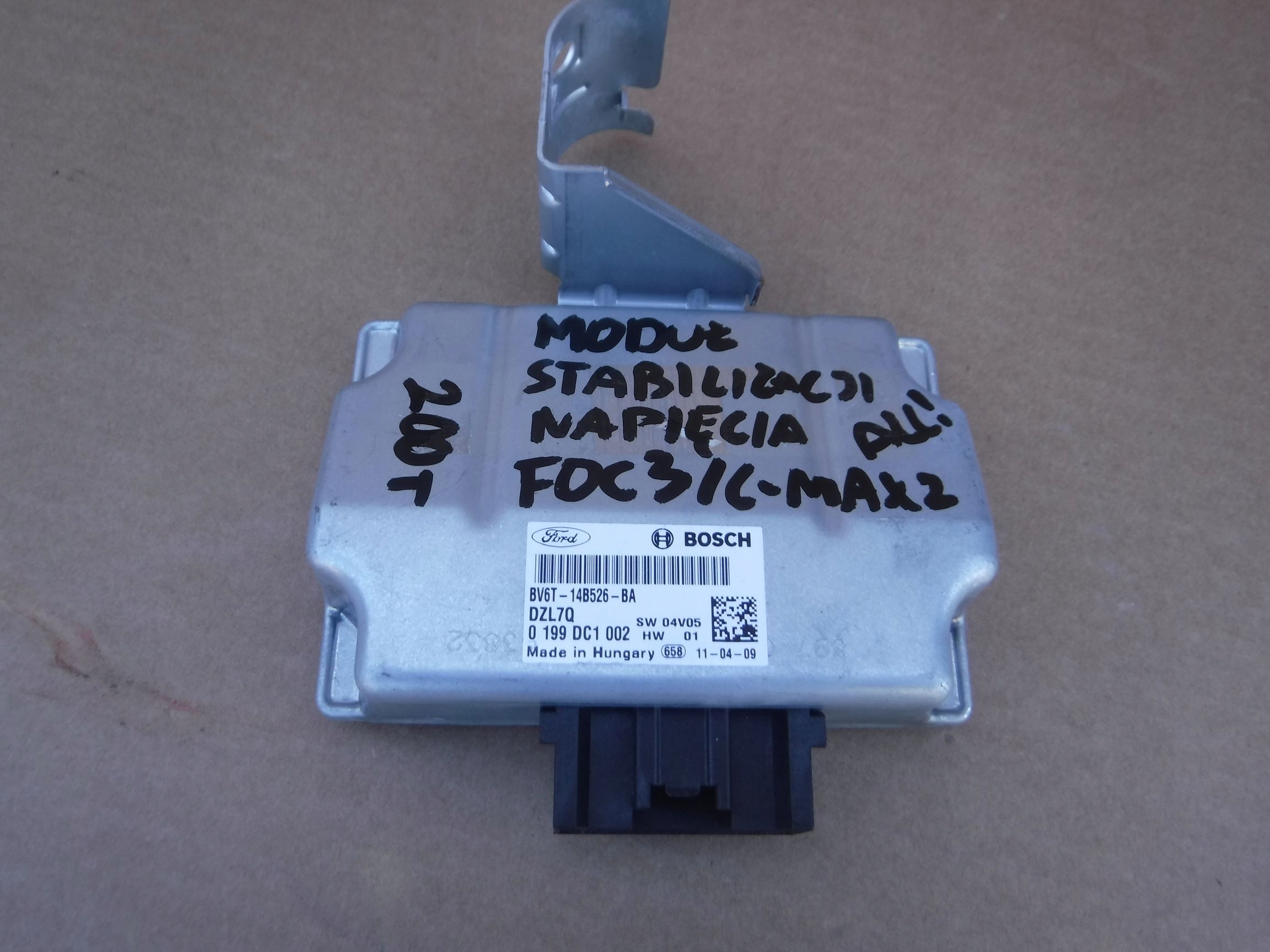 MODUŁ STABILIZACJI NAPIĘCIA FORD FOCUS MK3