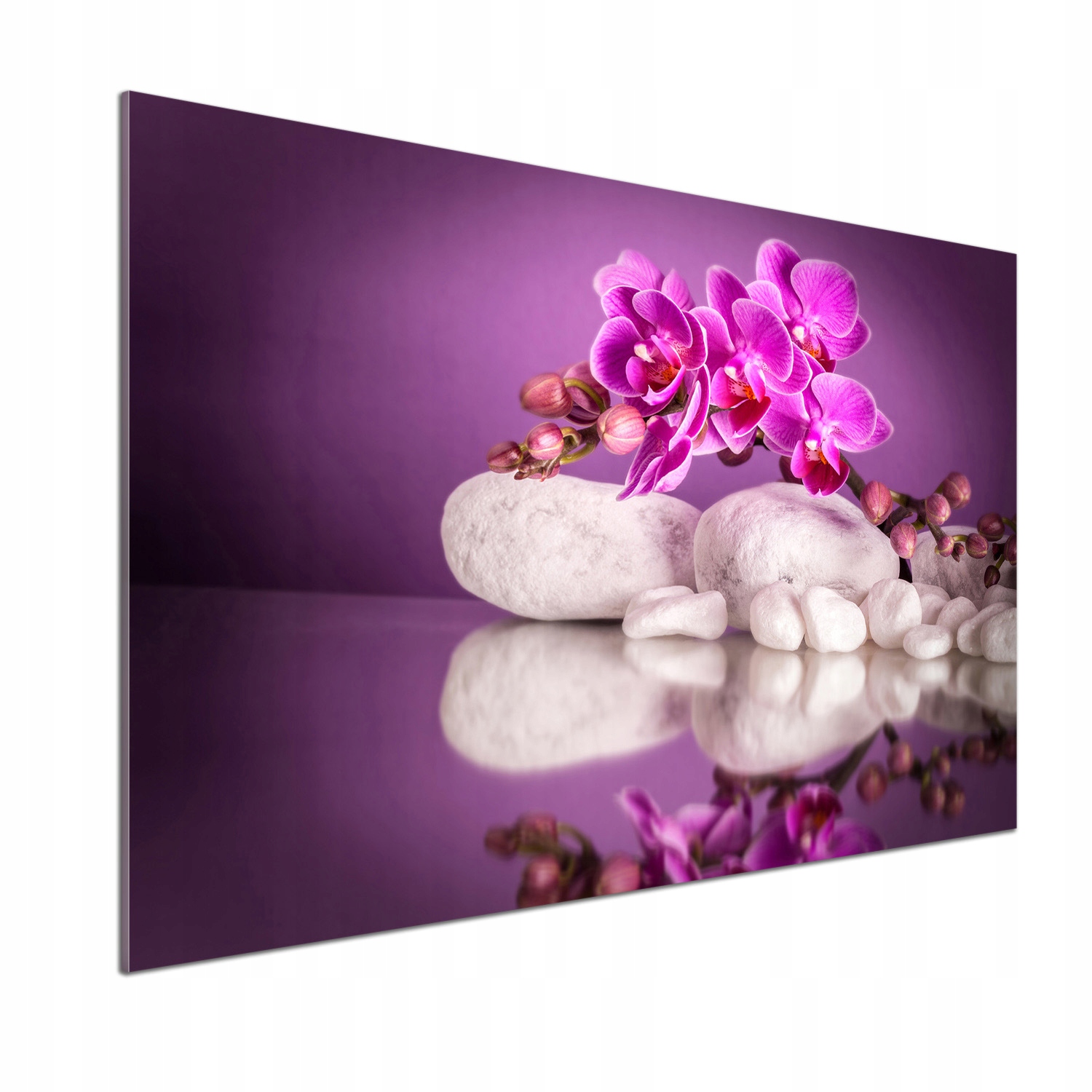 Panel do kuchyne Ružová orchidea 100 x 70 cm Lepidlo