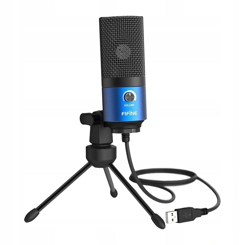 Kondenzátorový mikrofon Fifine K669BB (modrý)