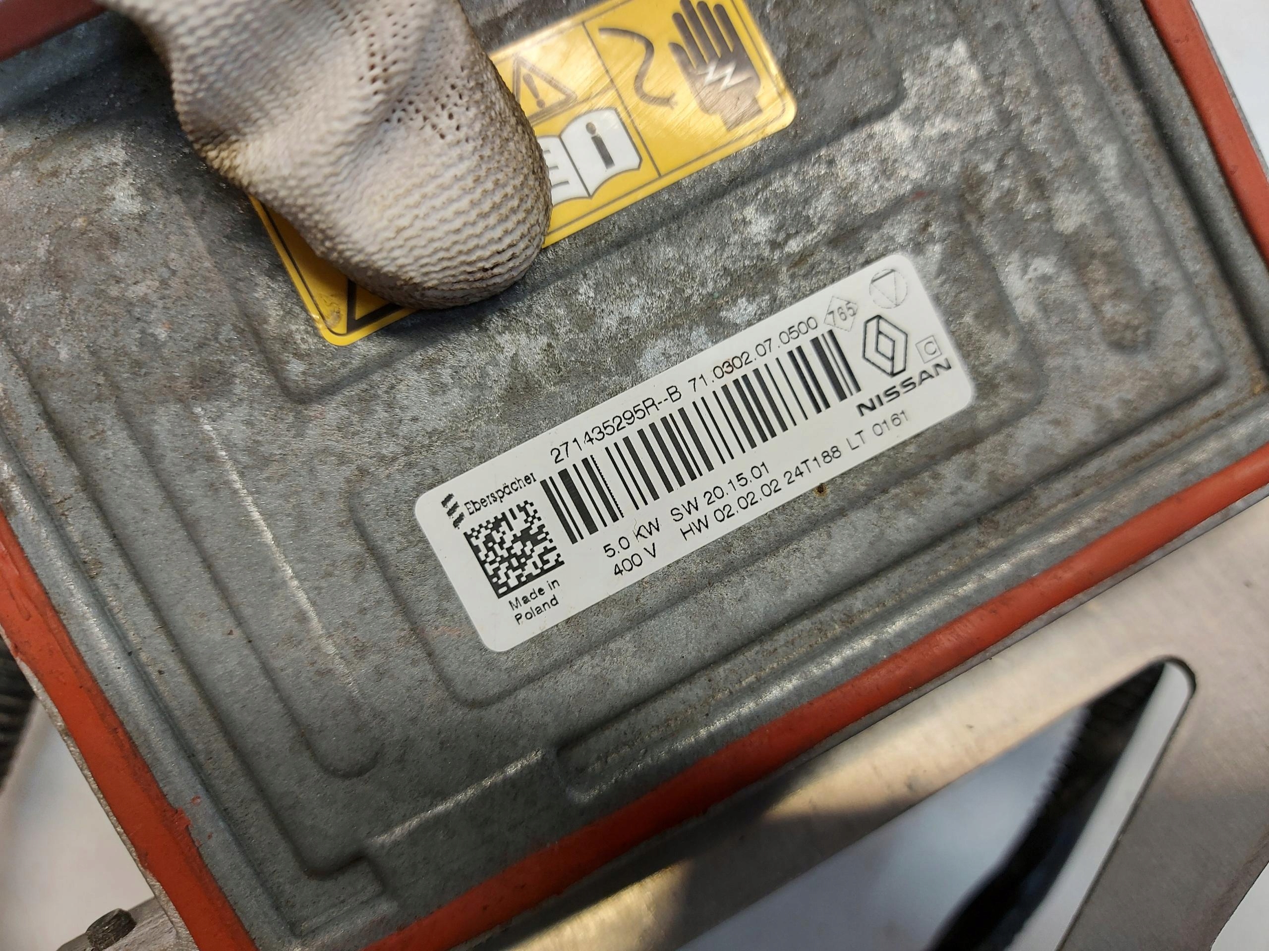 RENAULT Scenic E-Tech V 5 Résistance, rhéostat, régulateur Bloc de chauffage complet BATERII 271435295R
