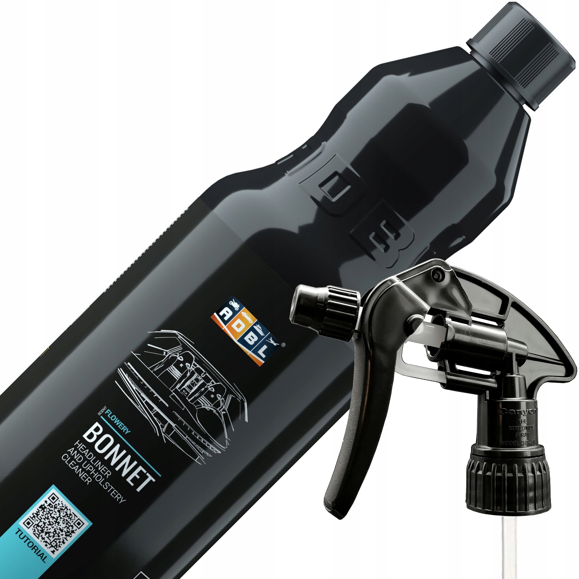 Adbl Bonnet Płyn Do Czyszczenia Prania Tapicerki Foteli Podsufitki Auta 1L