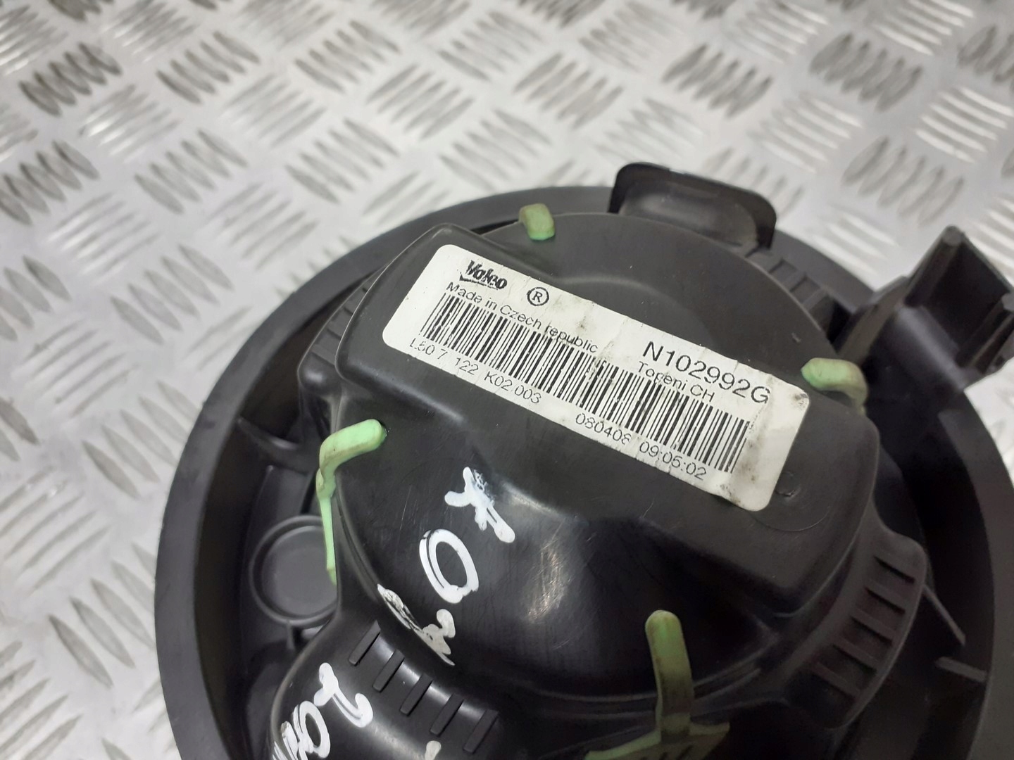 WENTYLATOR NAWIEWU PEUGEOT 207 Producent części Peugeot OE