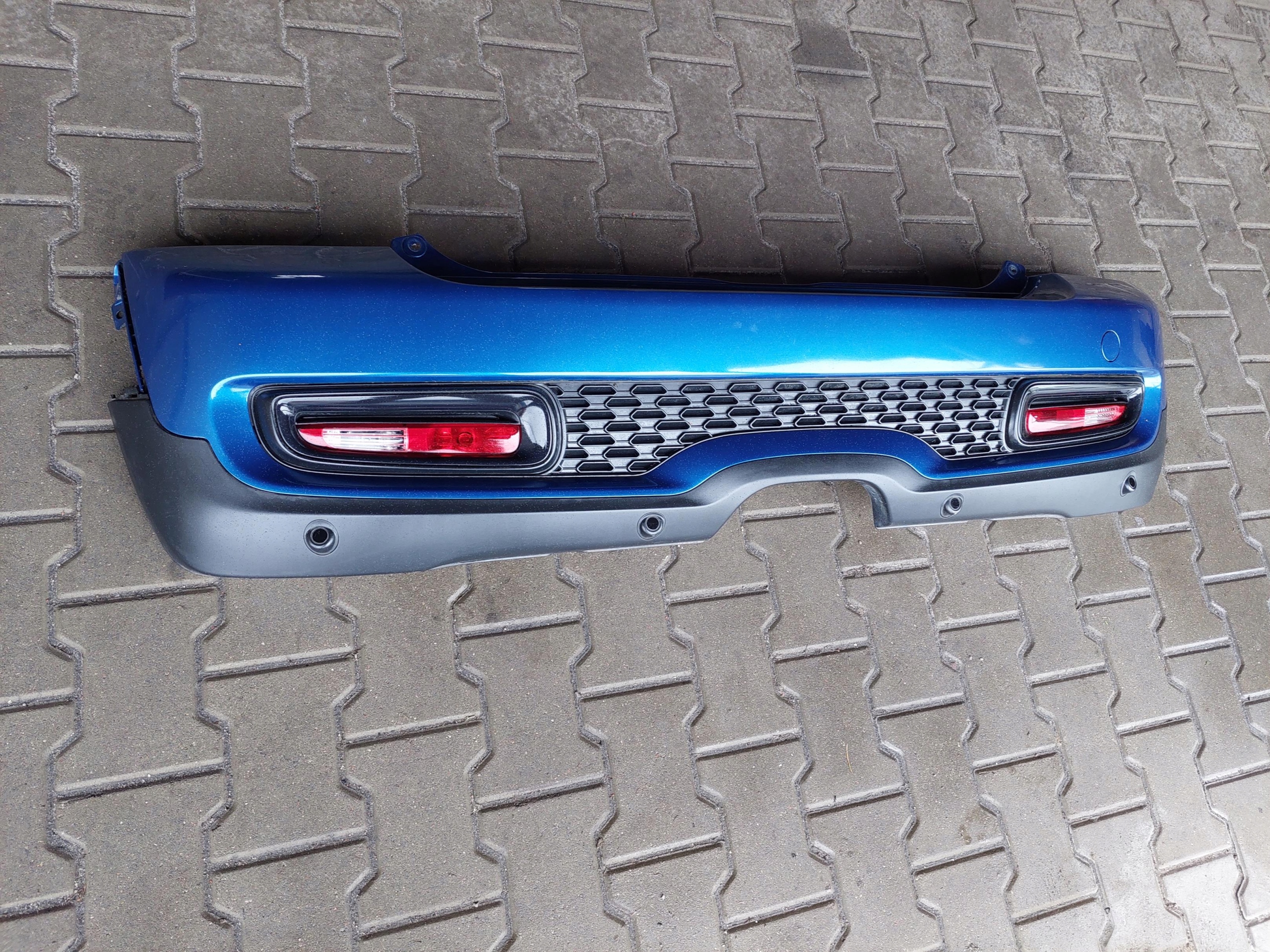 bumper rear part rear complete PDC A63 MINI COUPE Cooper SD R58