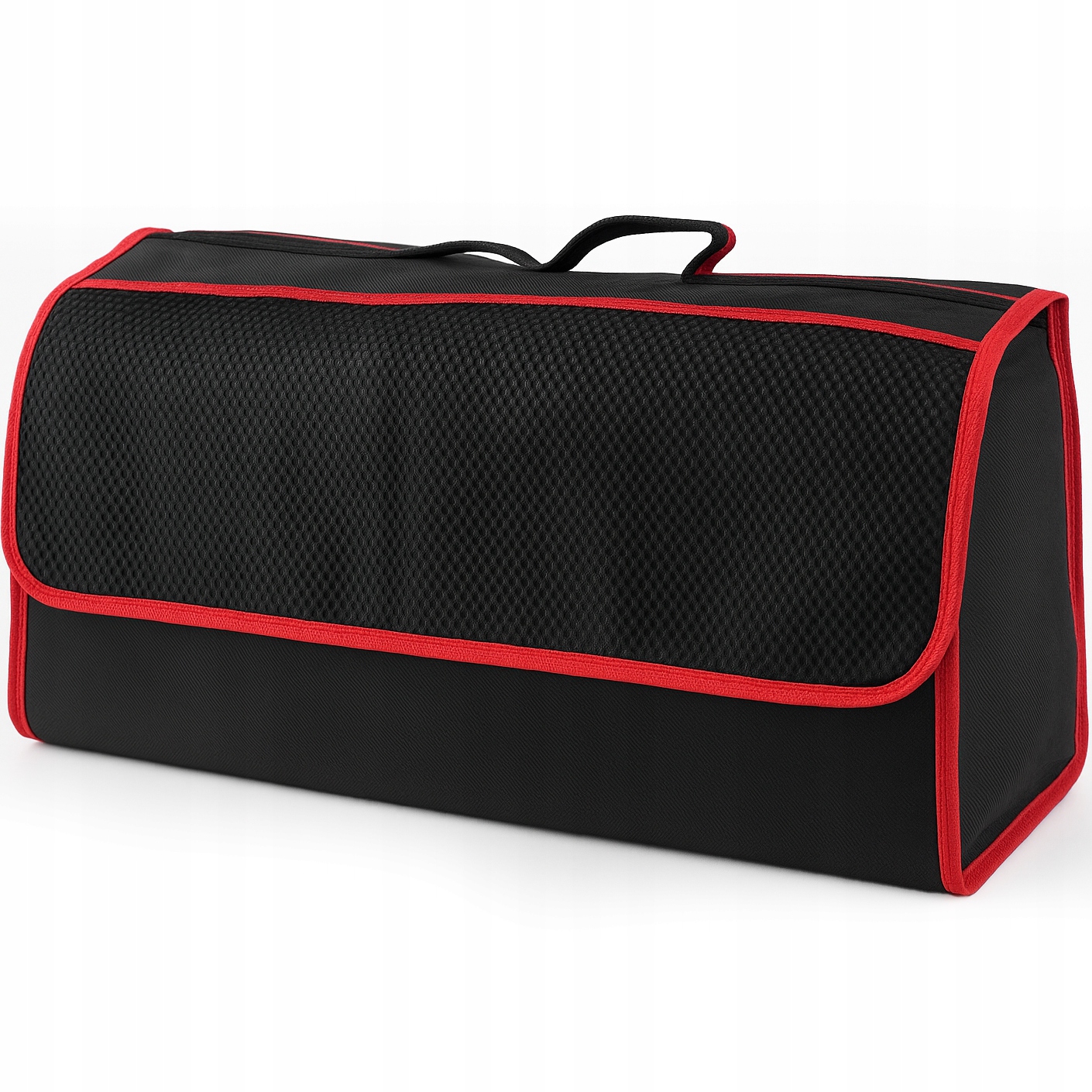 Torba Do Bagażnika Duża Czarna Organizer Kuferek Rzep Kufer Kieszeń Gruba