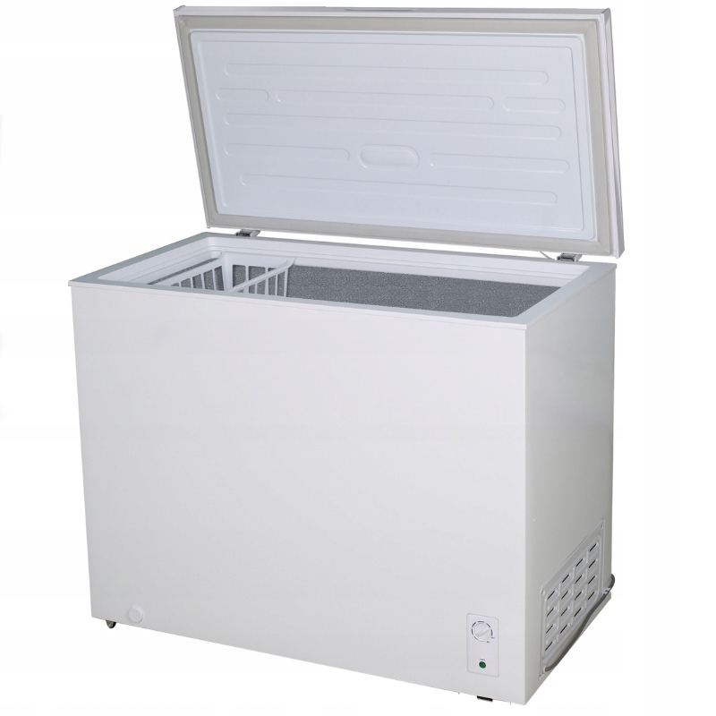 ZAMRAŻARKA SKRZYNIOWA 2w1 LODÓWKA 291L Z OŚWIETLENIEM LED KOSZ Model SZCF-302-WE3