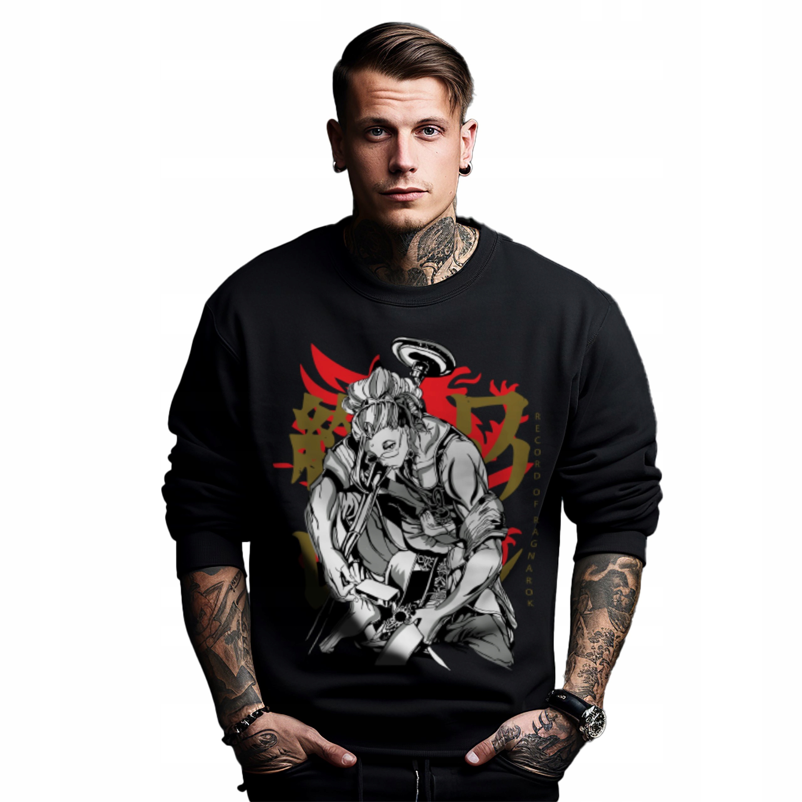 Mikina s potiskem Anime Record of Ragnarok