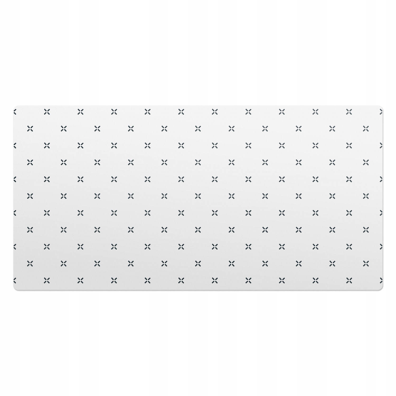Uniwersalna mata ochronna pod sprzęt komputerowy Kropki w kratkę 100x50 cm