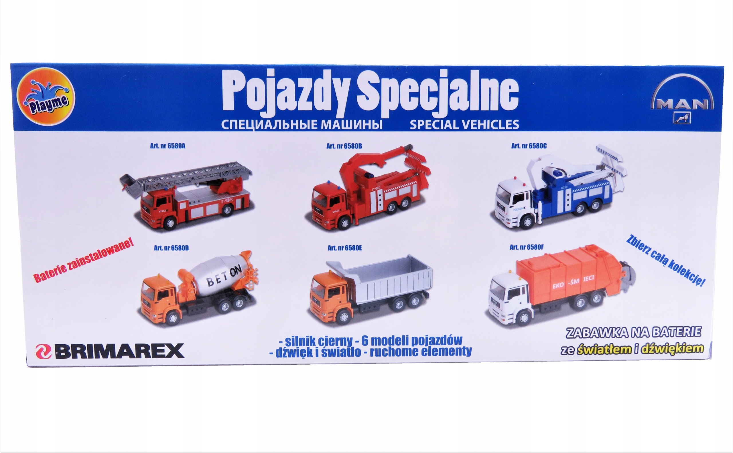 Samochód ciężarówka betoniarka EAN (GTIN) 5907791568342