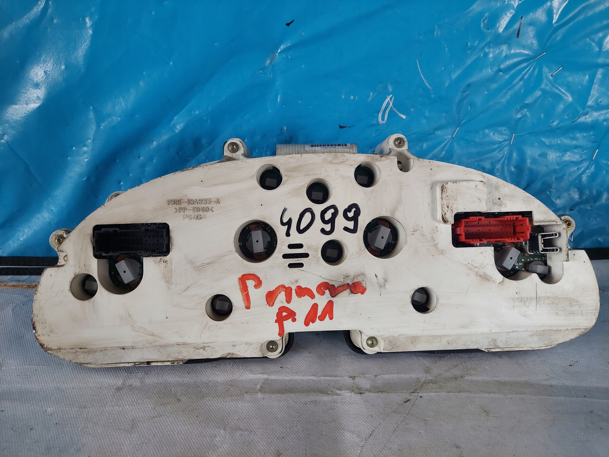 dials clock SEAT ALHAMBRA MK and 96VW-10849-FC