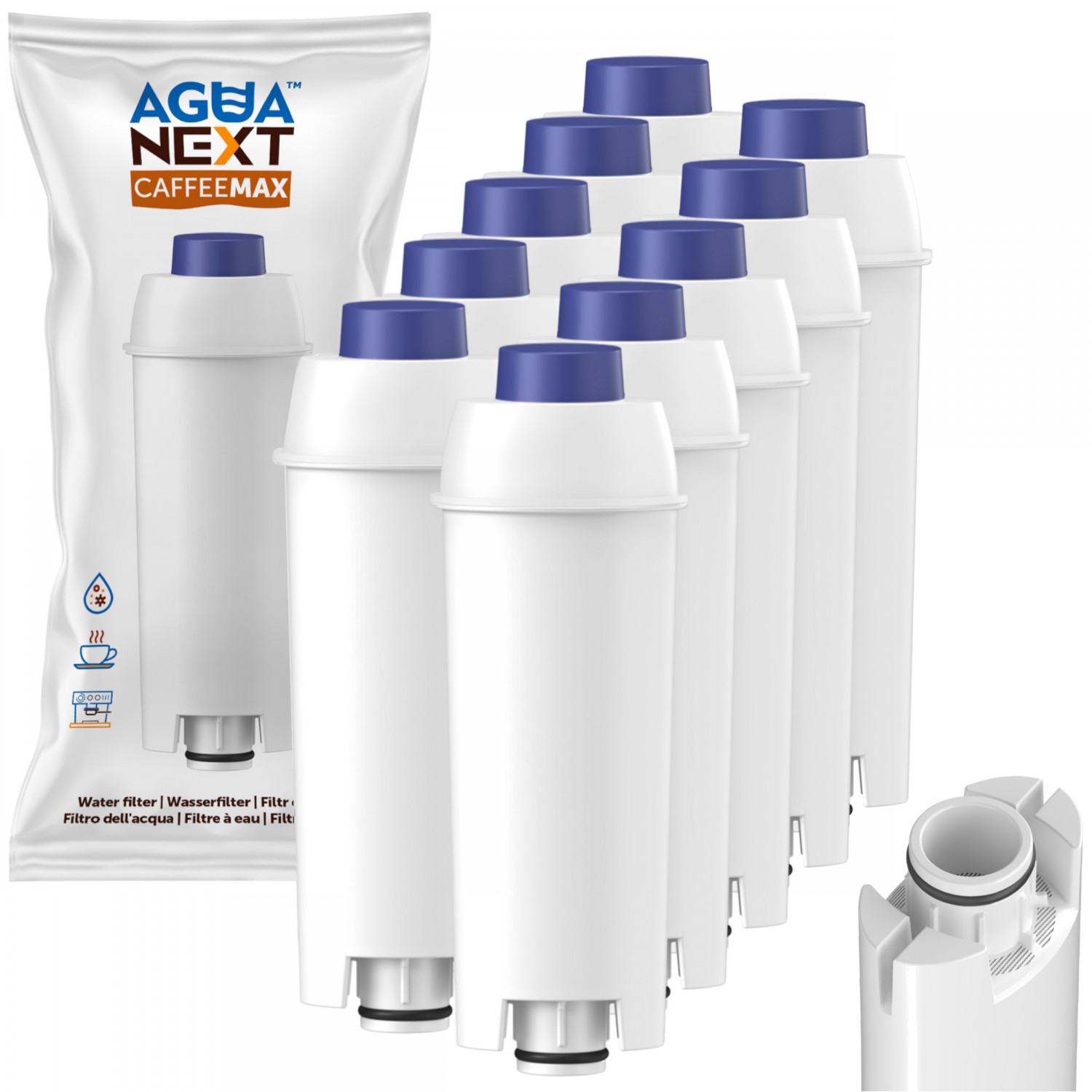 

10x Filtr Do Ekspresu Delonghi Zamiennik Dls C002