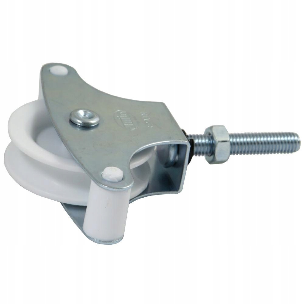 BLOCZEK DO LINEK ROLKA NA SZNUREK ŚRUBA M6 Plastikowe kółko 39mm