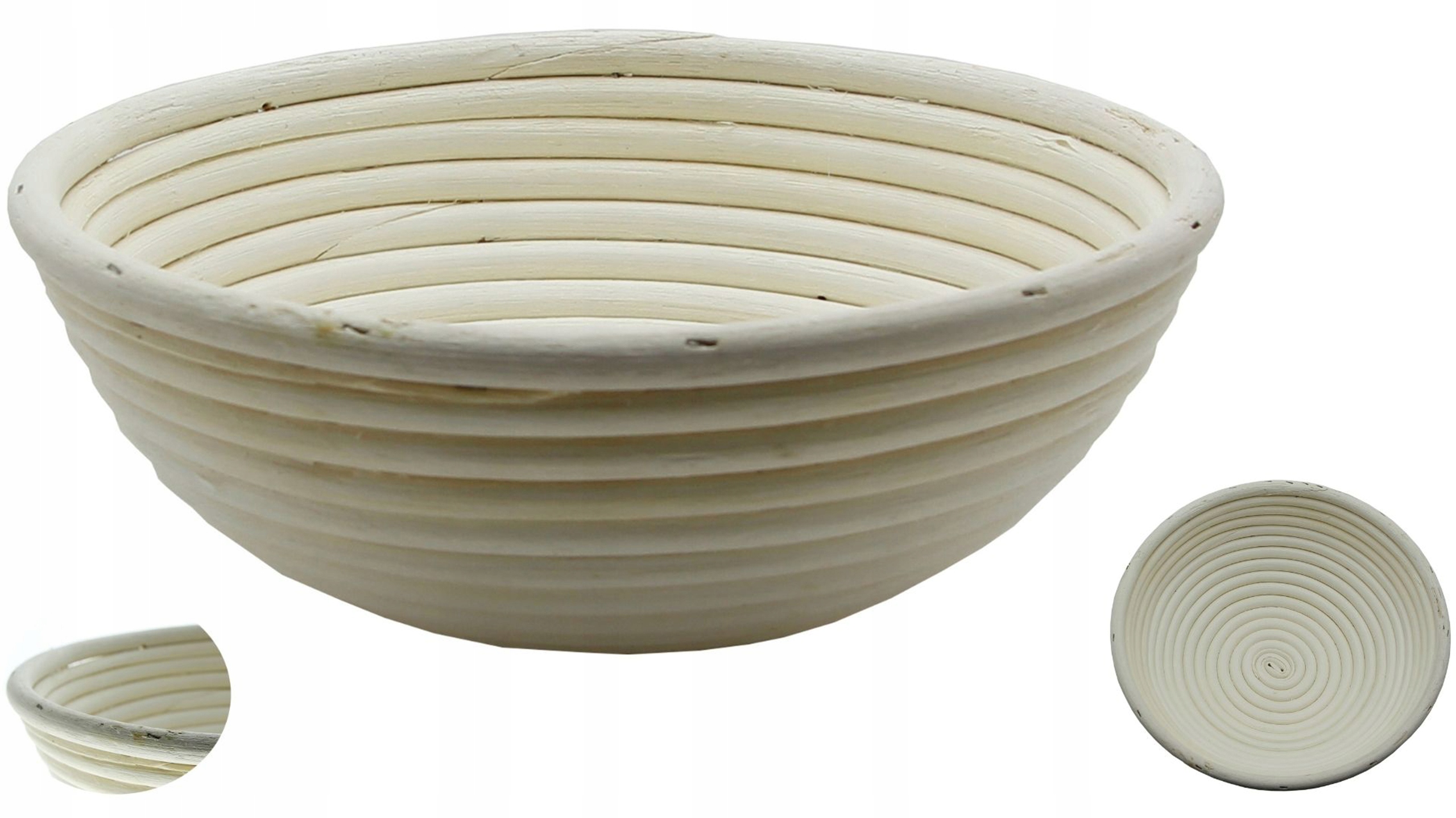 KOSZYK RATAN 23 CM DO CHLEBA WYRASTANIA IDEALNEGO