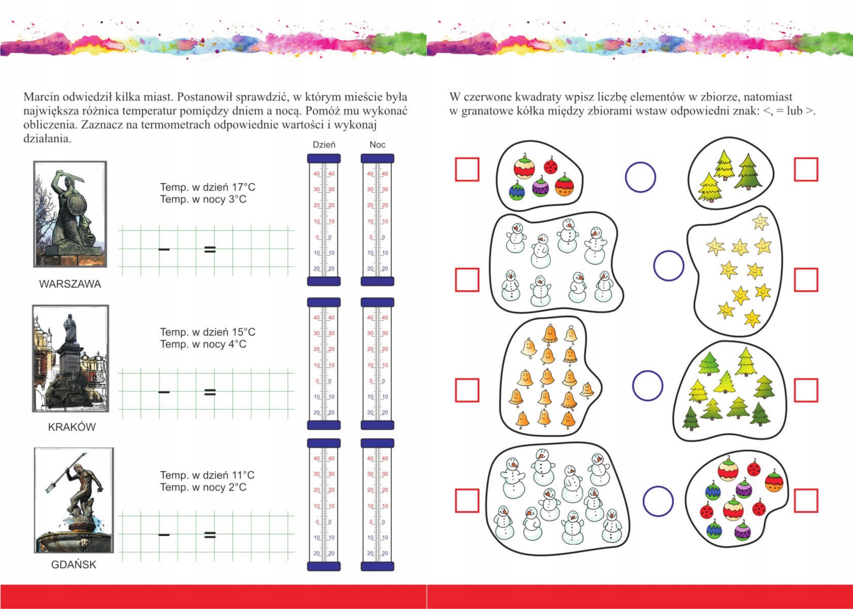 DODAWANIE I ODEJMOWANIE MATEMATYKA ĆWICZENIA ZADANIA DLA KLAS 1-3 SP Autor Monika Ostrowska