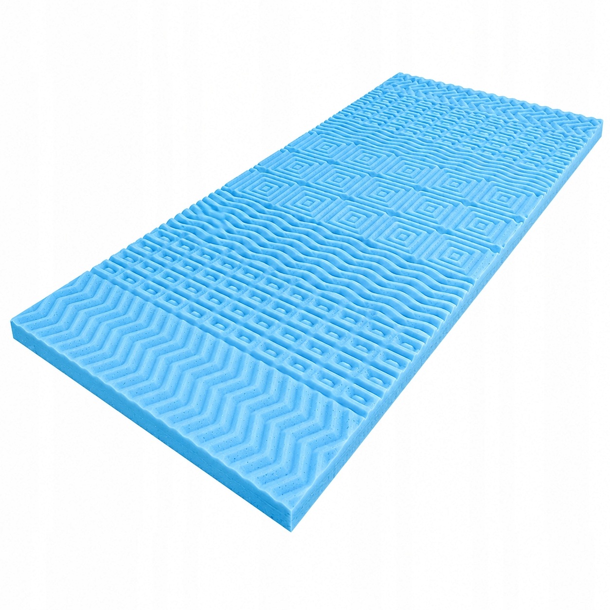Matrace povrchová 140x190 zónová masážní Hr 3 cm topper na postel