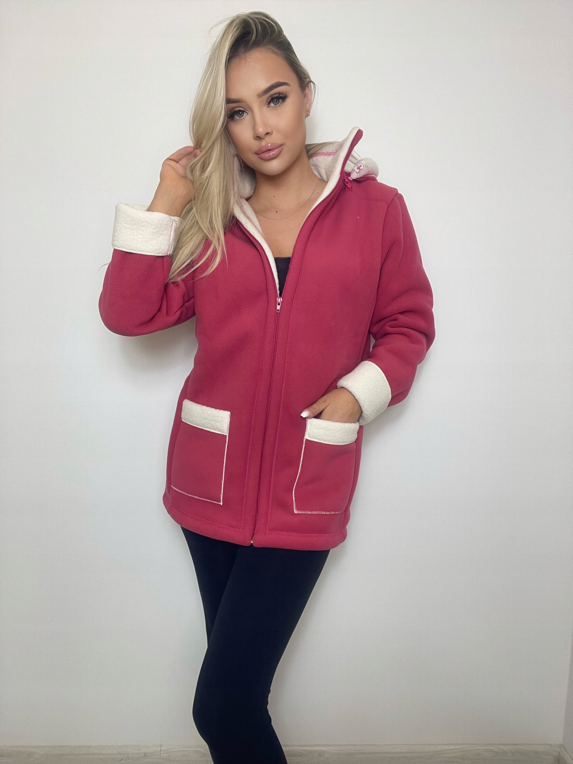 KURTKA BARANEK M-XXXXL(L)ODPINANY KAPTUR Model KLASYCZNA