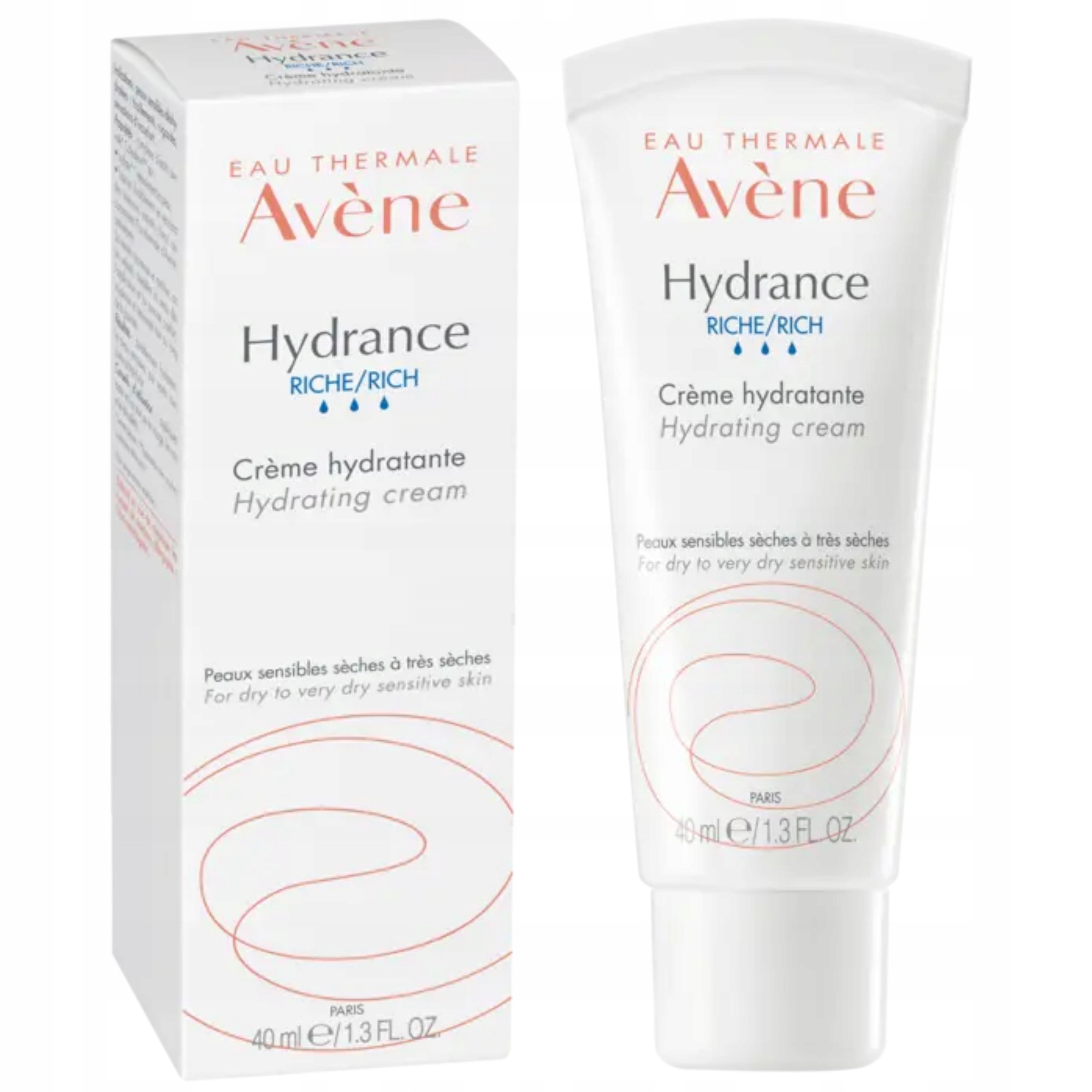Avene Hydrance Rich krem nawilżający bogata konsystencja 40 ml