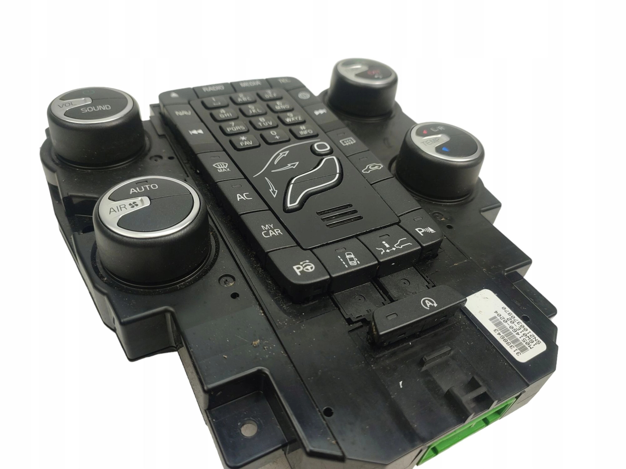 vezérlö panel RADIA a klímának VOLVO V40 II CC (2012-2016)