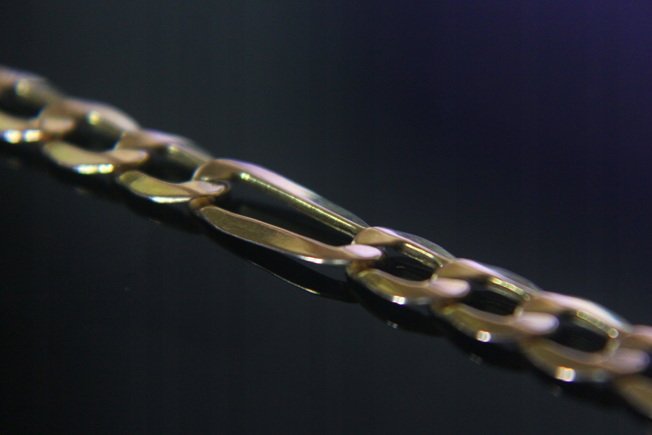 Złoty łańcuszek Próba 585 / 50,5cm