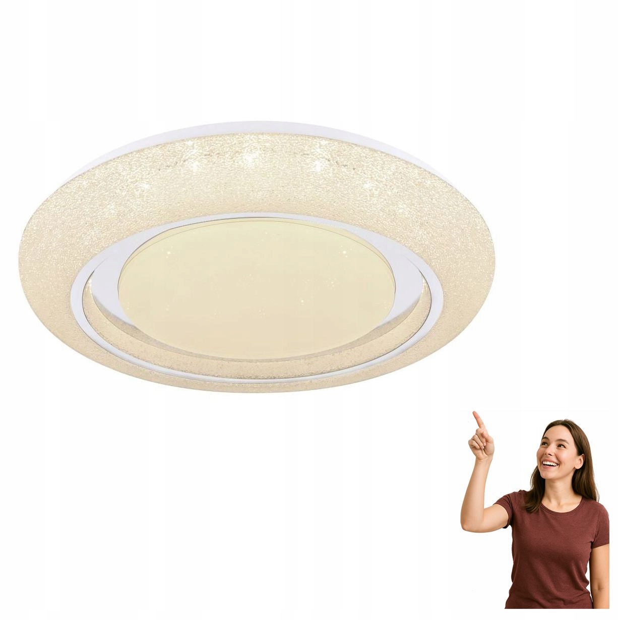 Led Stropné Svietidlo 28W Rada 483111-28SH Globo