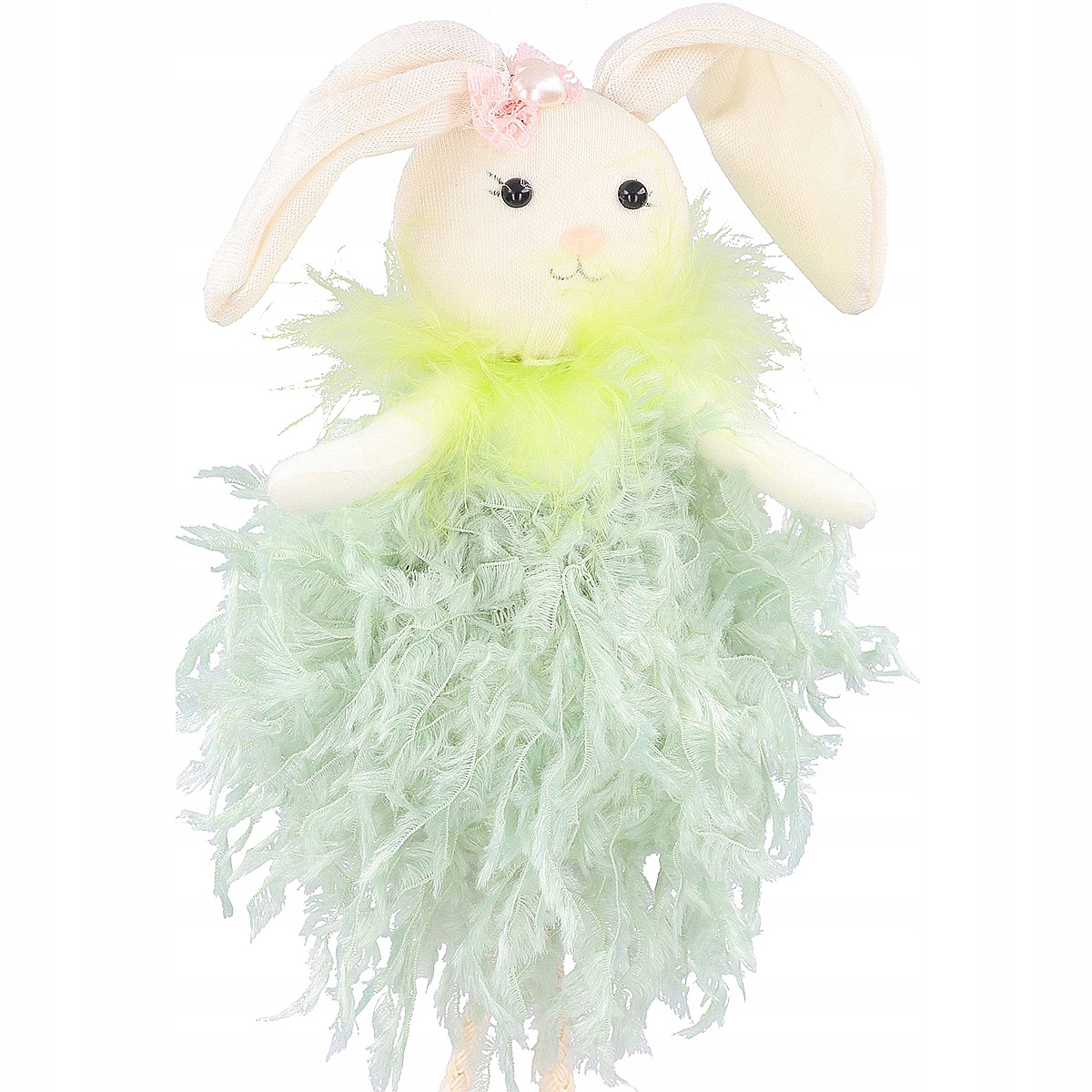 ZAJĄC ZAJĄCZEK KRÓLIK WIELKANOCNY PIÓRKA ZAWIESZKA LALECZKA OZDOBA STROIK