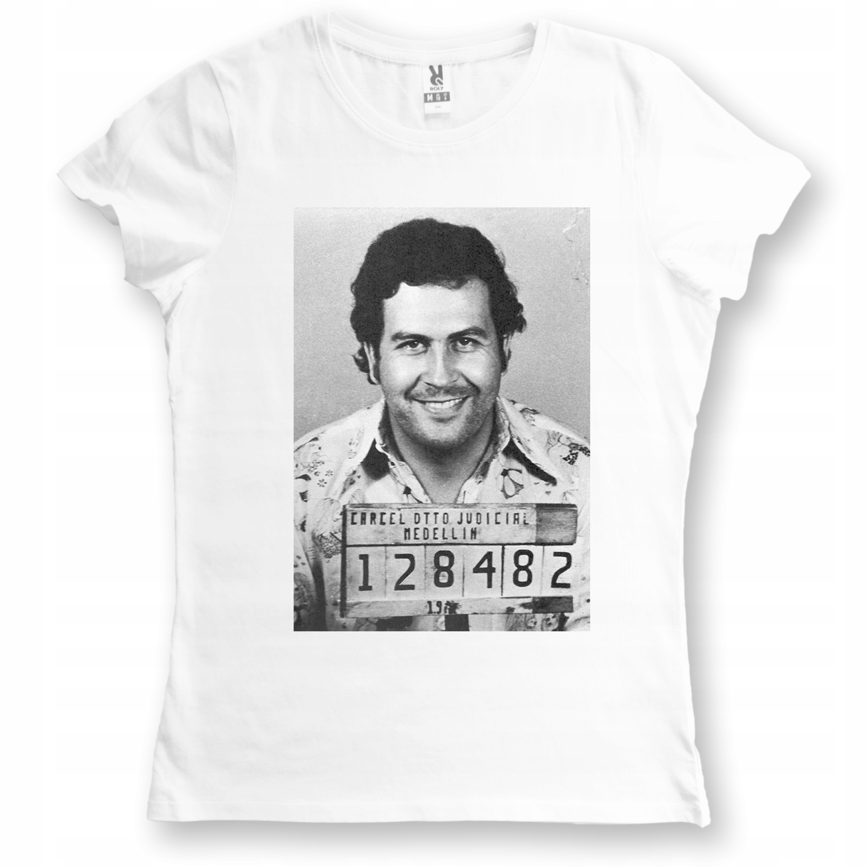 

Koszulka Damska Pablo Escobar Narcos Mugshot L