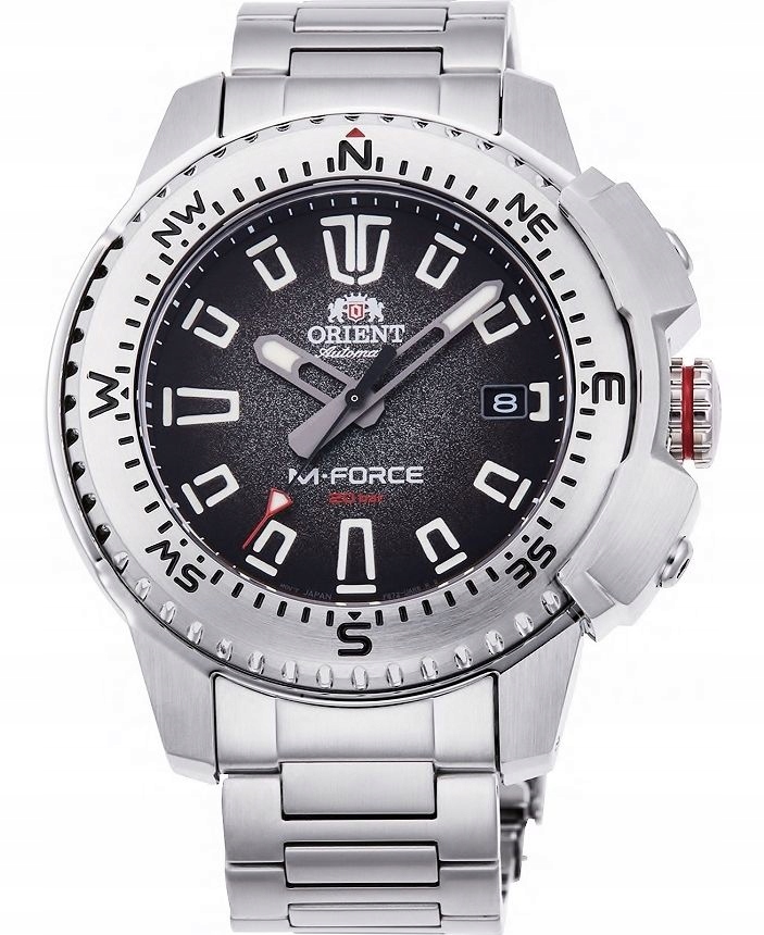 Orient Mechanické sportovní hodinky M-force RA-AC0N01B10B 45,00 mm 20 Atm