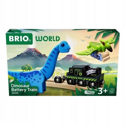 Brio Dino Pociąg na baterie /Ravensburger