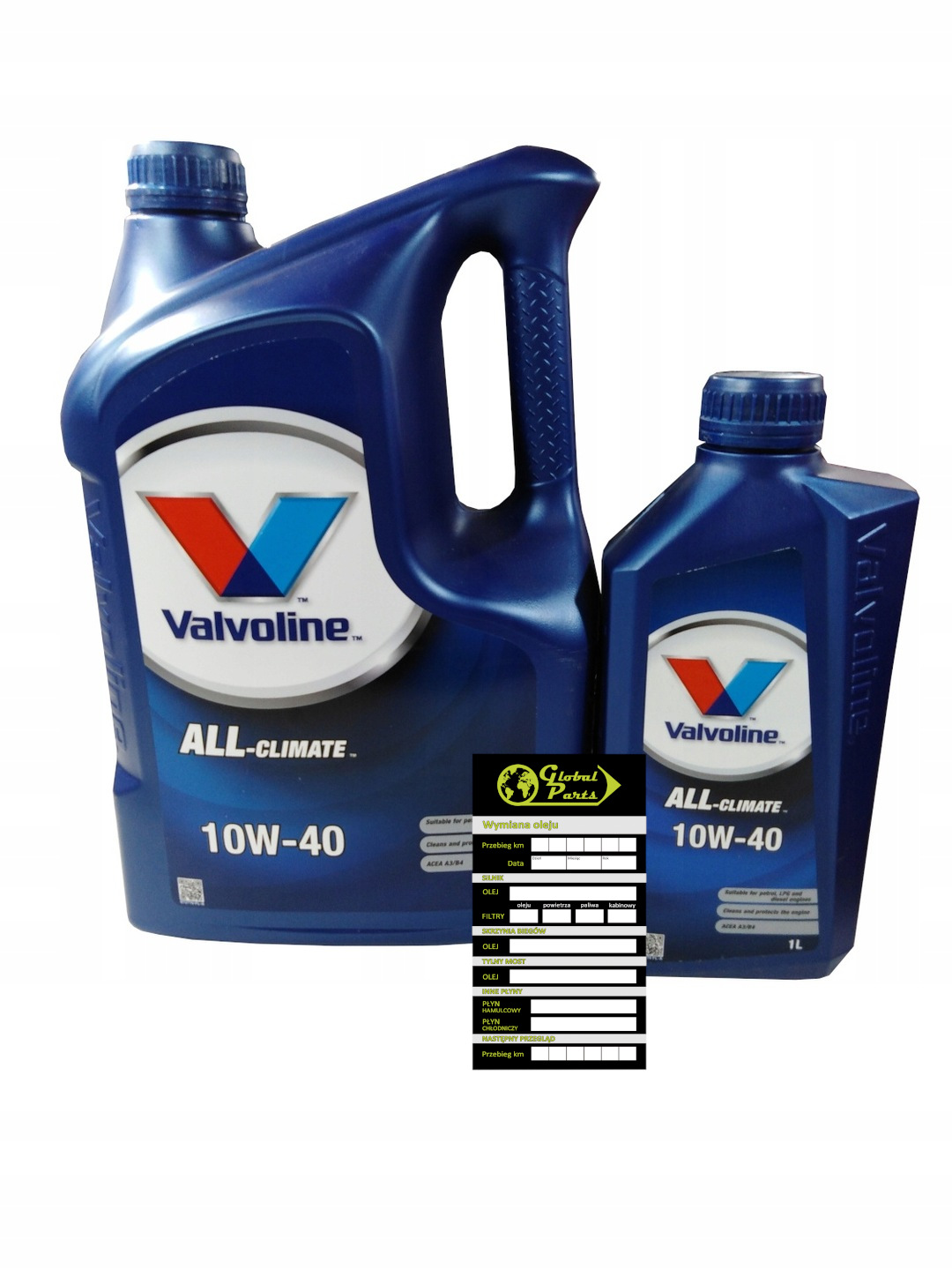 

Valvoline All Climate 10W40 6L Olej Silnikowy