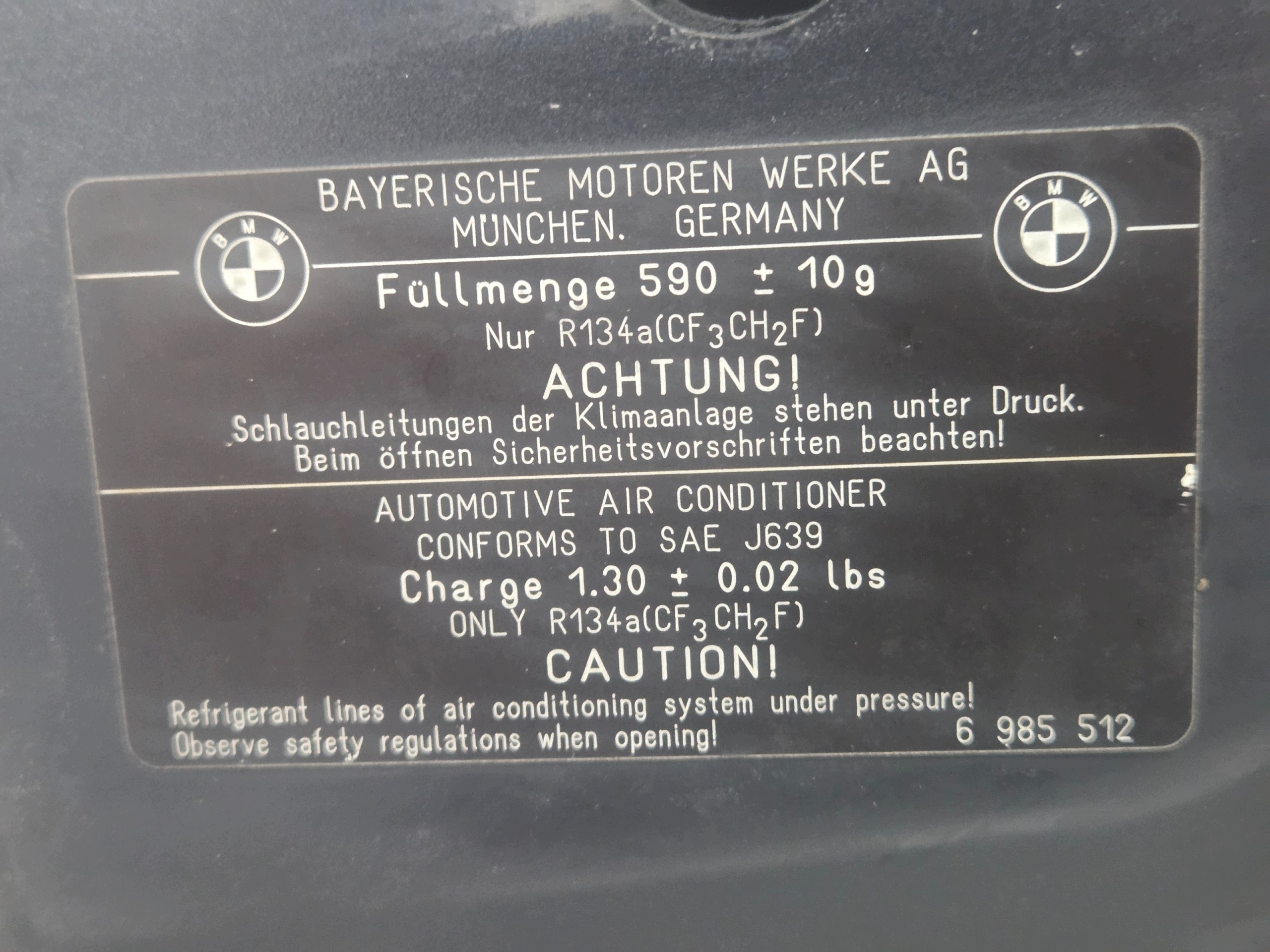 hauba BMW E87 SPARKLING GRAPHITE A22/7