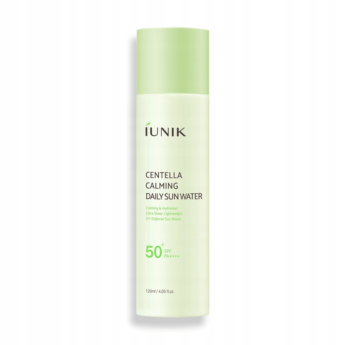iUNIK Centella Calming Daily Sun Water, 120 ml esencja przeciwsłoneczna