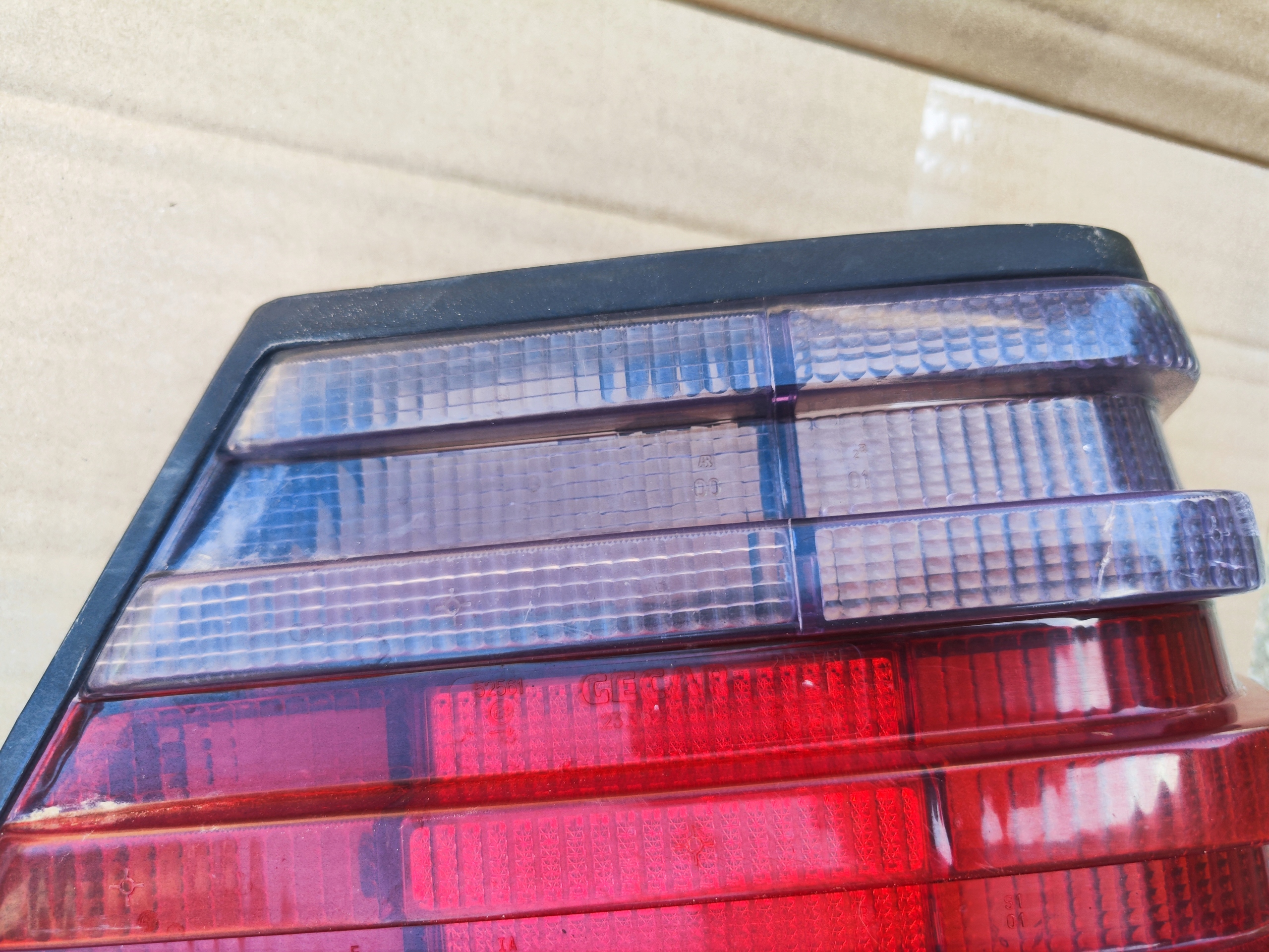 mercedes w124 sedan light rear part rear e klasa right