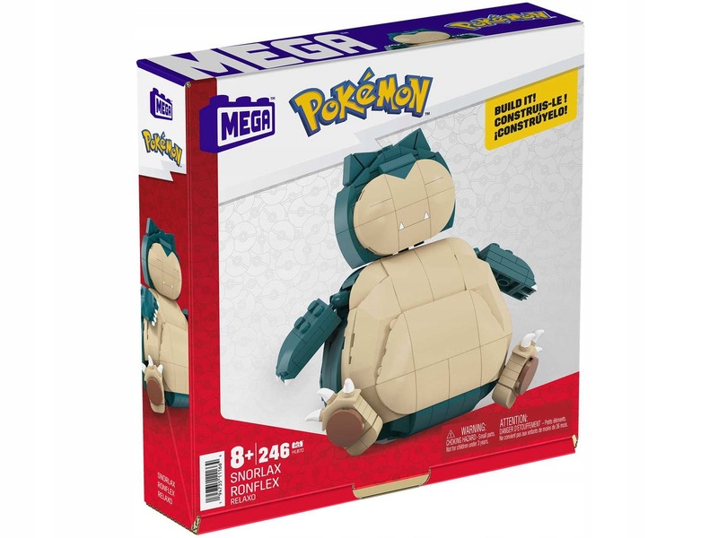 

Klocki Mattel Pokémon Construx Snorlax HLB70