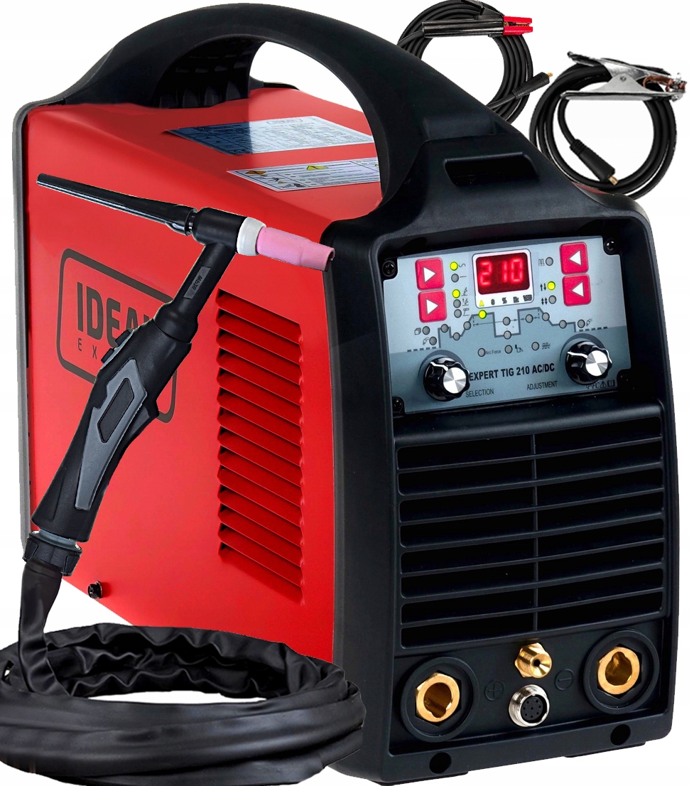 Ideal Expert Tig 210A Ac DC 230V Bilevel Puls Mma Svářečka Tig Ac/dc s pulzem a Mma