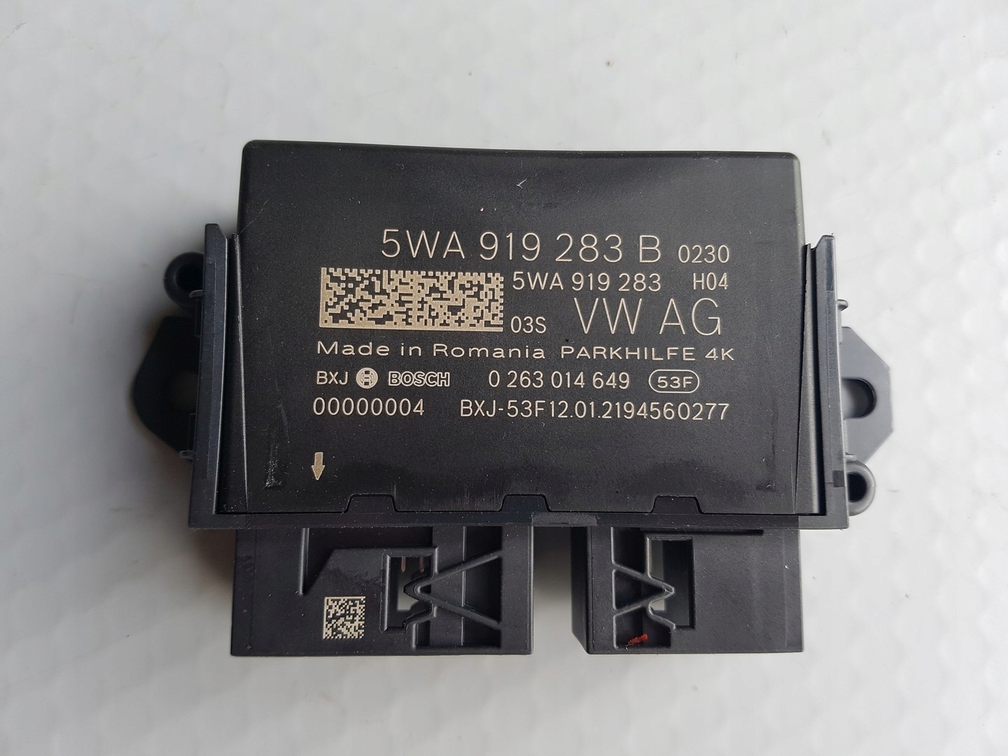 5WA919283B - VW AUDI SEAT SKODA PDC МОДУЛЬ ПАРКОВКИ ПОМОЩНИК