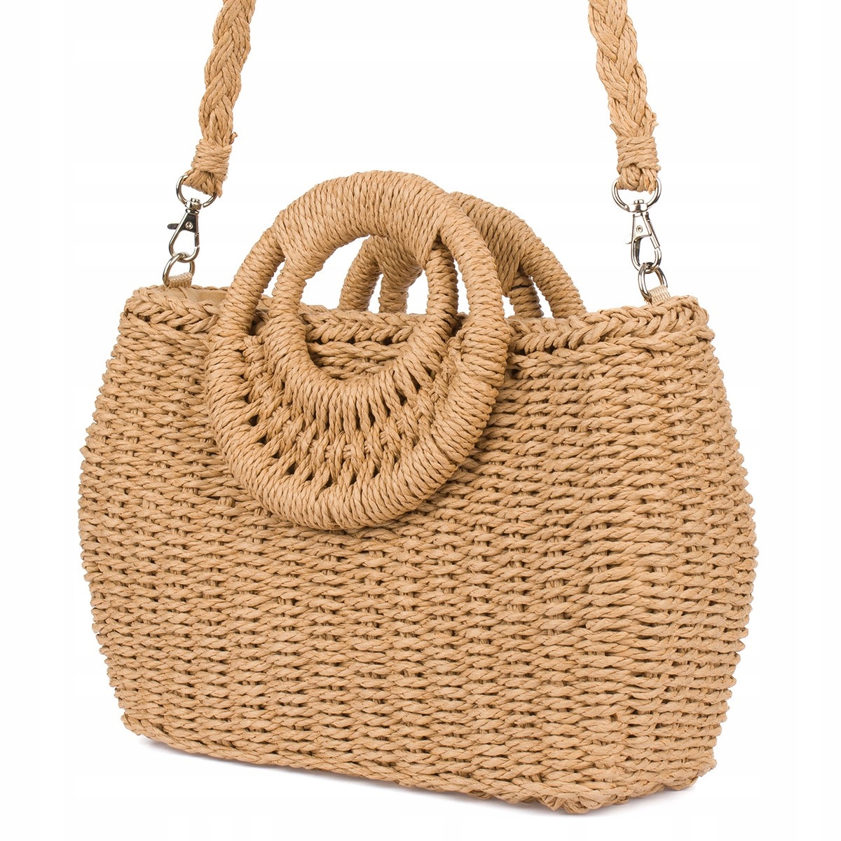 Kosz pojemny Torba damska na lato boho koszyk listonoszka modna